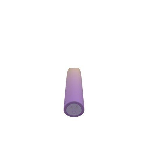 Party Color LIPPY Rechargeable Bullet Vibrator Purple - Image 5