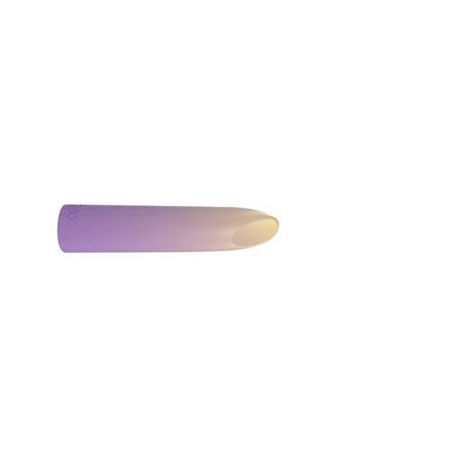 Party Color LIPPY Rechargeable Bullet Vibrator Purple - Image 6