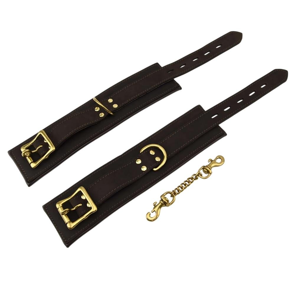 BOUND Nubuck Leather Wrist Restraints BOUND Nubuck Leather Wrist Restraints - Image 7