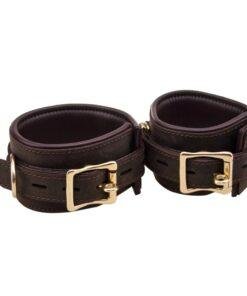 BOUND Nubuck Leather Wrist Restraints n10094 bound wrist cuffs 1