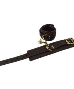 BOUND Nubuck Leather Wrist Restraints n10094 bound wrist cuffs