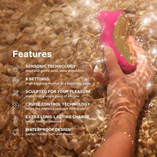 LELO SONA Cruise Clitoral Massager Cerise - Image 12