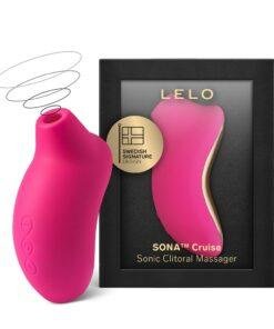 LELO SONA Cruise Clitoral Massager Cerise