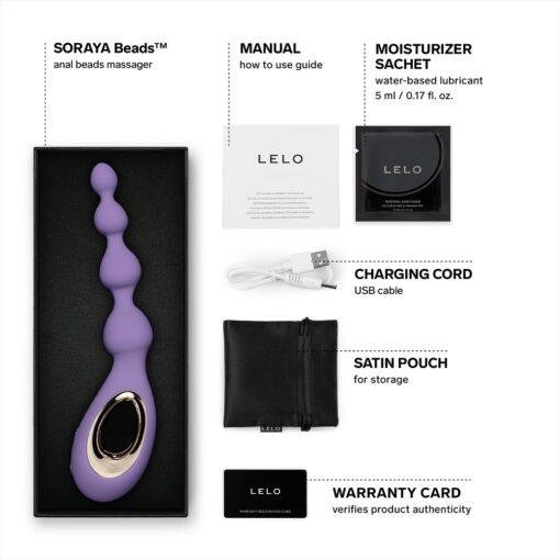 LELO Soraya Anal Beads Violet Dusk - Image 7