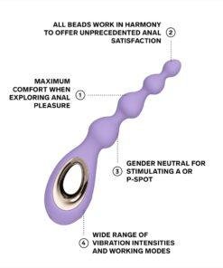 n12342 lelo soraya anal beads violet 11