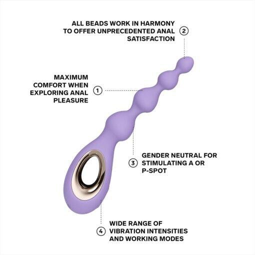 LELO Soraya Anal Beads Violet Dusk - Image 8
