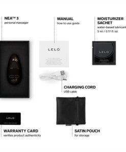 n12484 lelo nea3 clitoral massager black 8