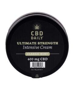 n12850 earthly body cbd daily ultimate strength intensive cream classic mint 2