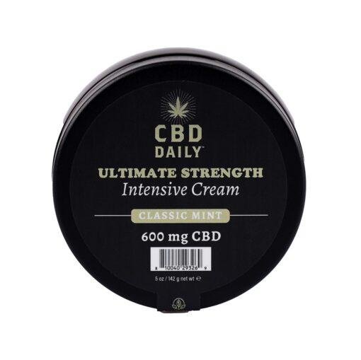 Earthly Body CBD Daily Ultimate Strength Intensive Cream Classic Mint 142g - Image 3