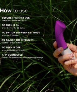 n12893 lelo gigi3 app controlled gspot vibrator deep rose 5