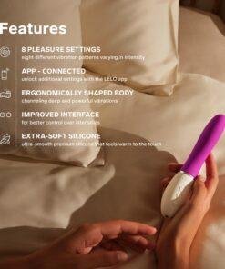 n12894 lelo liv3 app controlled gspot vibrator deep rose 5