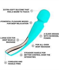 n12896 lelo smart wand2 large aqua 8