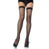 n9164 leg avenue nylon fishnet thigh highs 1