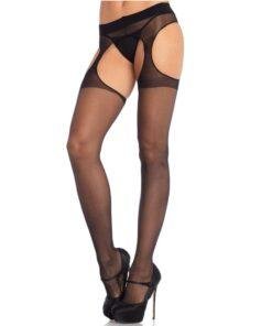 n9238 sheer suspender pantyhose 2