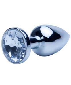 ns7101 precious metals silver anal plug large 1 2 1