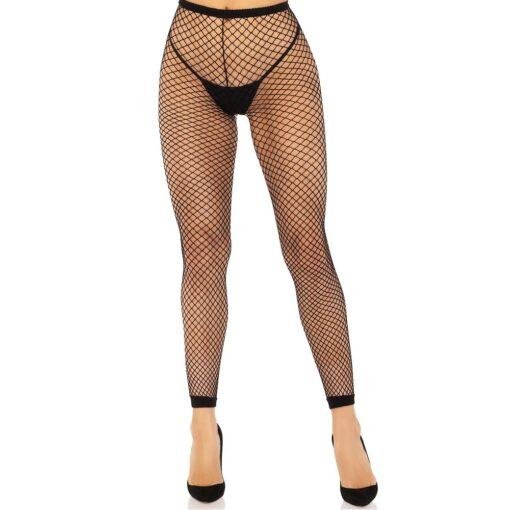 Leg Avenue Industrial Net Footless Tights - Image 3