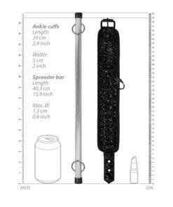 n12741 spreader bar ankle cuffs 12