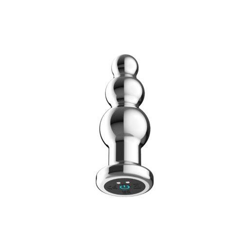 Toosh Remote Controlled Metal Vibrating Anal Beads - Image 4