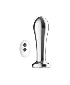 Toosh Remote Controlled Metal Vibrating Anal Plug