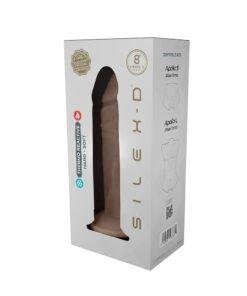 n12881 silexd 8inch realistic liquid silicone dildo wsuction cup 6