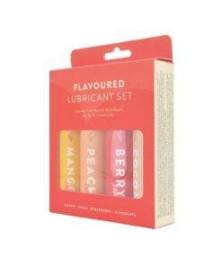 Loving Joy Flavoured Lubricant Set (4 Pack) n12622 loving joy flavoured lubricant set 4 pack pkg 2