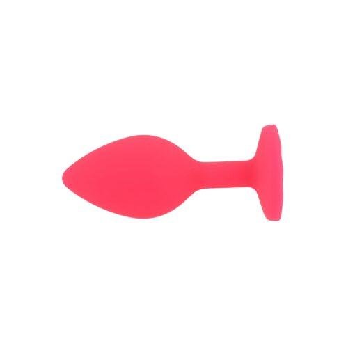 Toosh Pink Silicone Butt Plug Small - Image 3