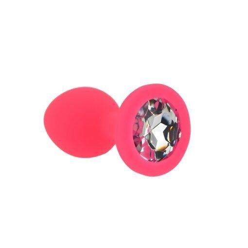Toosh Pink Silicone Butt Plug Small - Image 5