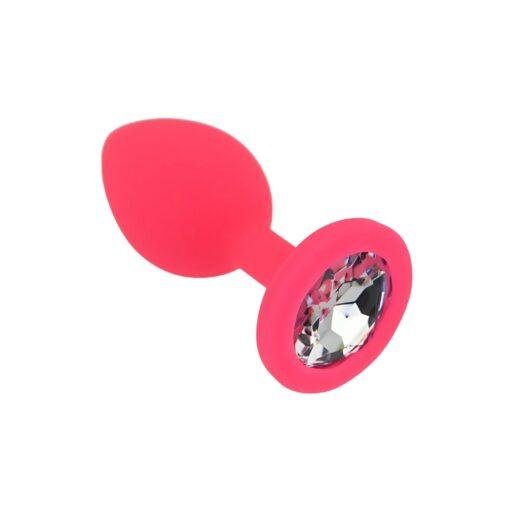 Toosh Pink Silicone Butt Plug Small - Image 6