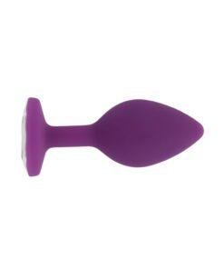 n12808 toosh purple silicone butt plug small 1