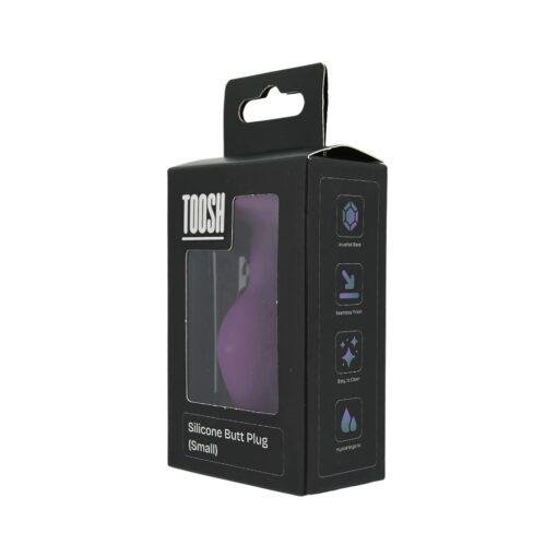 Toosh Purple Silicone Butt Plug Small - Image 10