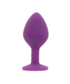 Toosh Purple Silicone Butt Plug Medium