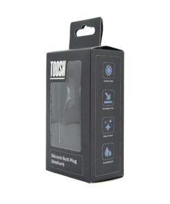 n12812 toosh black silicone butt plug medium pkg 2