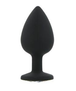 Toosh Black Silicone Butt Plug Large