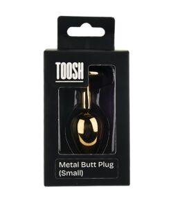 n12835 toosh heart shaped gold with red stone small pkg