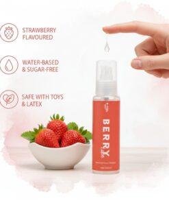 Loving Joy Strawberry Flavoured Lubricant 100ml n12732 loving joy strawberry lubricant 100ml 9