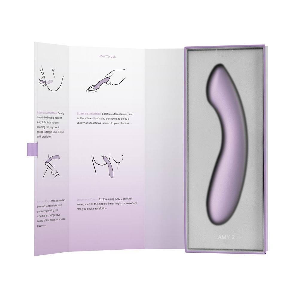 Svakom Amy 2 G-Spot and Clitoral Vibrator Lilac Svakom Amy 2 G-Spot and Clitoral Vibrator Lilac - Image 9
