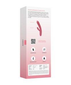 n12547 svakom avery thrusting vibrator wclitoral stimulator pink 14