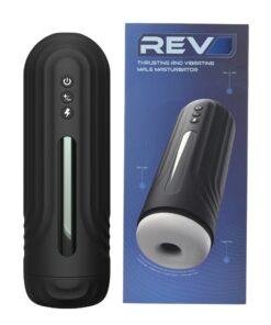 n12955 rev thrusting and vibrating male masturbator pkg duo