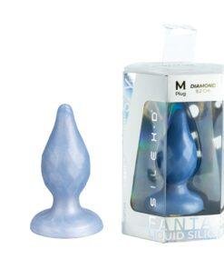 n13013 silexd fantasy collection diamond butt plug med