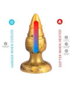 n13014 silexd fantasy collection goldy butt plug med 3