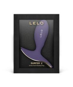 n13044 lelo surfer2 unisex anal vibrating plug cyber purple 4 4