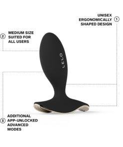 n13045 lelo surfer2 unisex anal vibrating plug black 7 1