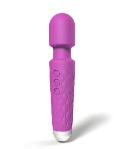 Loving Joy 20 Function Wand Vibrator Purple n11930 loving joy 20 function wand vibrator purple 2 scaled 1