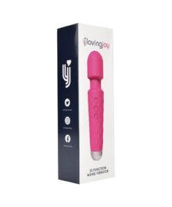 n12264 loving joy 20 function wand vibrator pink 5
