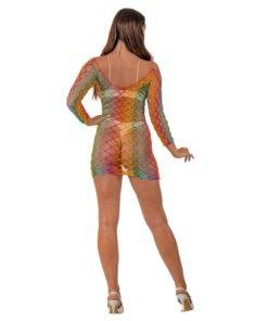 n12937 lace by lj long sleeved mini dress 3