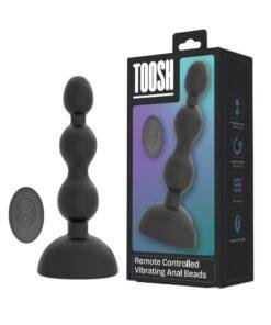 Toosh Remote Controlled Vibrating Anal Beads n12953 toosh remote controlled vibrating anal beads