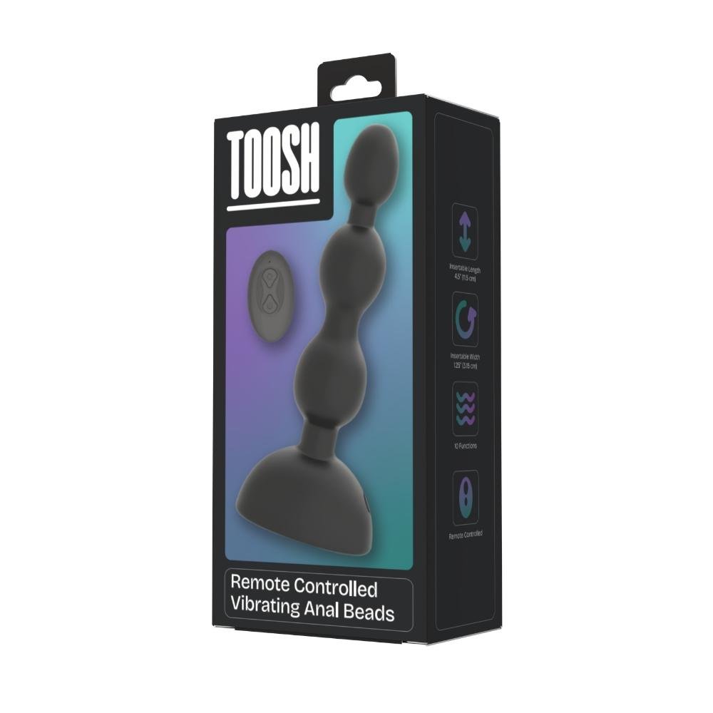 Toosh Remote Controlled Vibrating Anal Beads Toosh Remote Controlled Vibrating Anal Beads - Image 8
