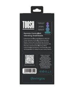 Toosh Remote Controlled Vibrating Anal Beads n12953 toosh remote controlled vibrating anal beads 7
