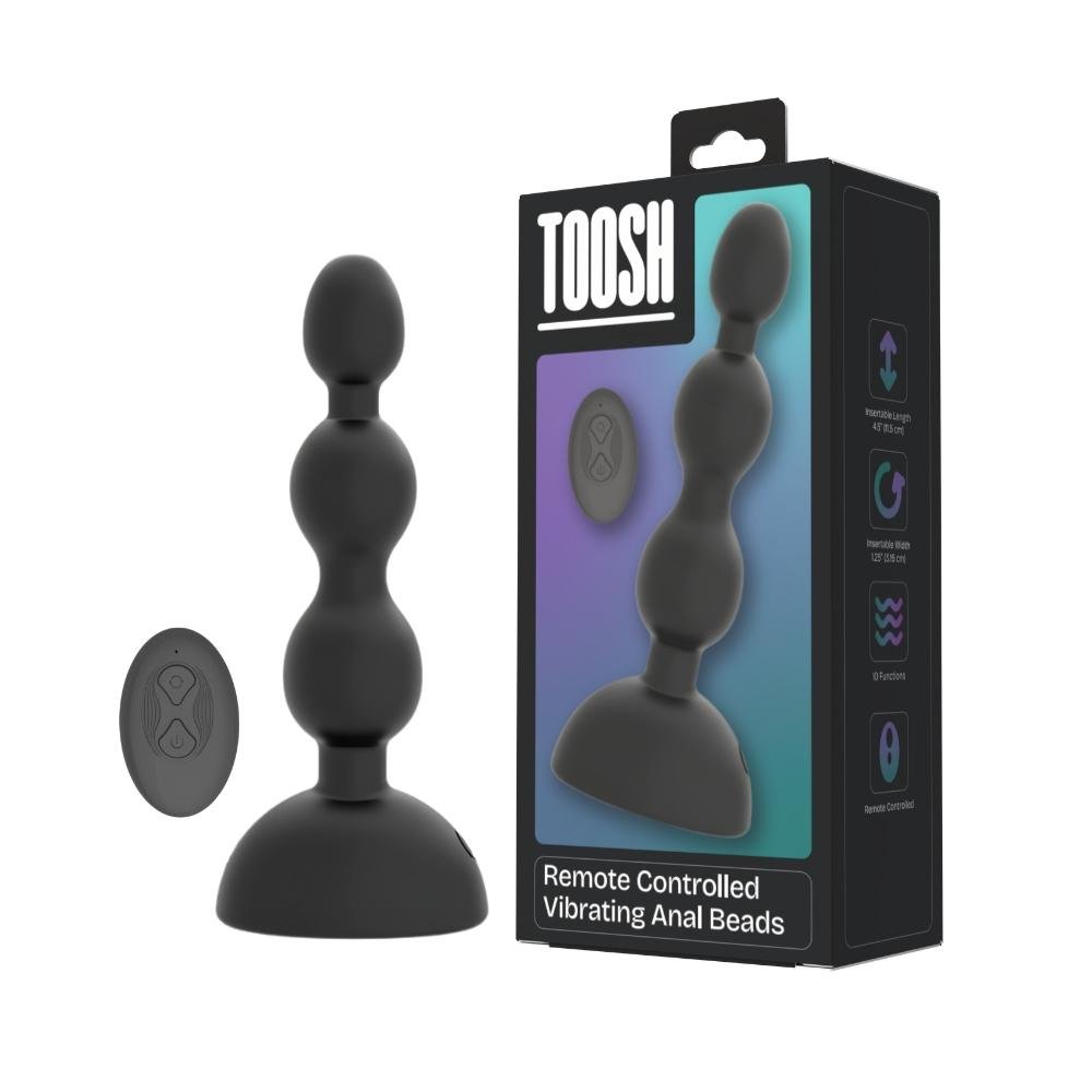 Toosh Remote Controlled Vibrating Anal Beads Toosh Remote Controlled Vibrating Anal Beads - Image 6