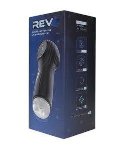 Rev Sucking and Vibrating Male Masturbator n12956 rev suction vibrating masturbator pkg 2